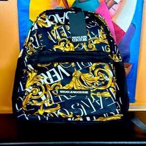 Versace back pack new with tag
